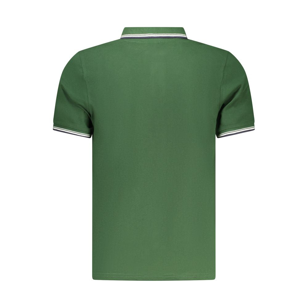 North Sails Verde Cotton Men’s Polo shirt, green casual style with collar and short sleeves, displayed on a plain background.