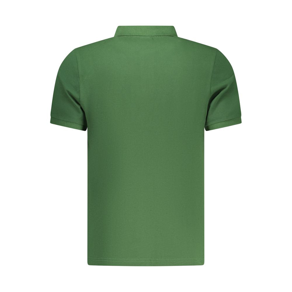 North Sails Verde Cotton Men's Polo Shirt showing a classic green polo with a collar and short sleeves.