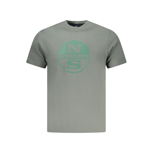 North Sails Verde Cotton Men T-Shirt North Sails