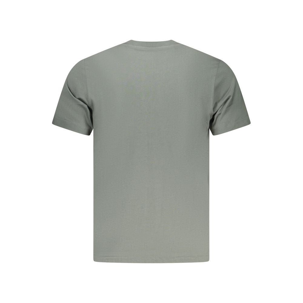 North Sails Verde cotton men's T-shirt with crew neck and short sleeves, featuring a casual fit and classic style.