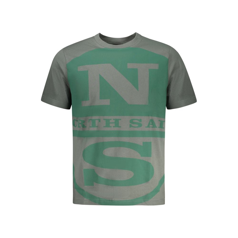 North Sails Verde Cotton Men T-Shirt North Sails