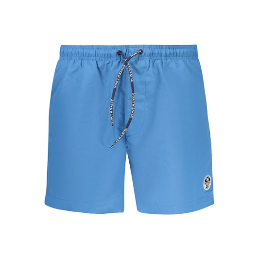 North Sails Blu Polyester Men's Swim Boxer North Sails