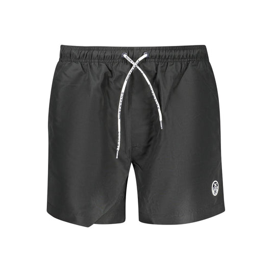 North Sails Black Polyester Men's Swim Boxer North Sails