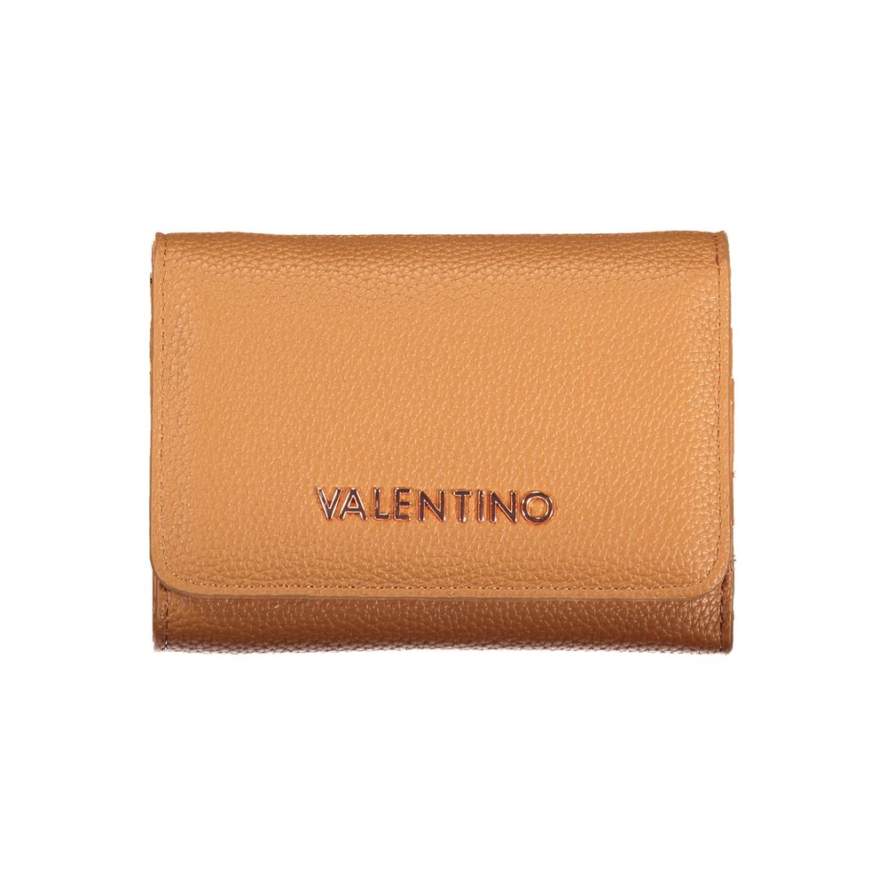 Mario Valentino Brown Polyurethane Women's Wallet Mario Valentino