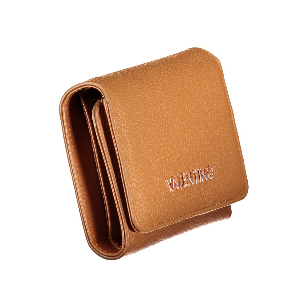 Mario Valentino Brown Polyurethane Women's Wallet Mario Valentino