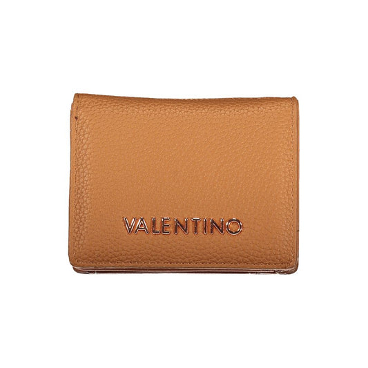 Mario Valentino Brown Polyurethane Women's Wallet Mario Valentino