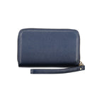 Mario Valentino Blue Polyurethane Women Wallet