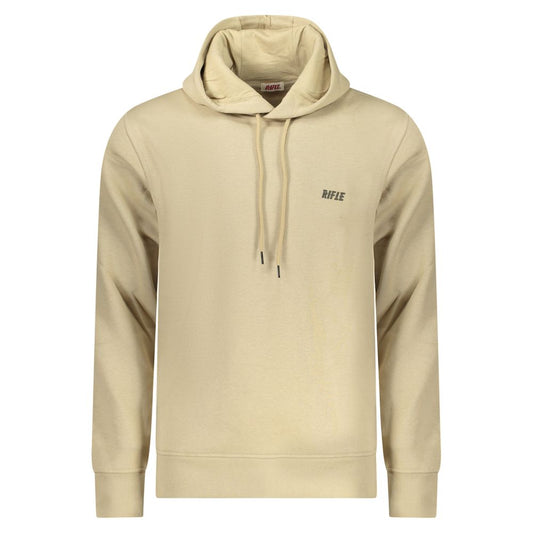 Rifle Beige Cotton Men's Sweatshirt Rifle