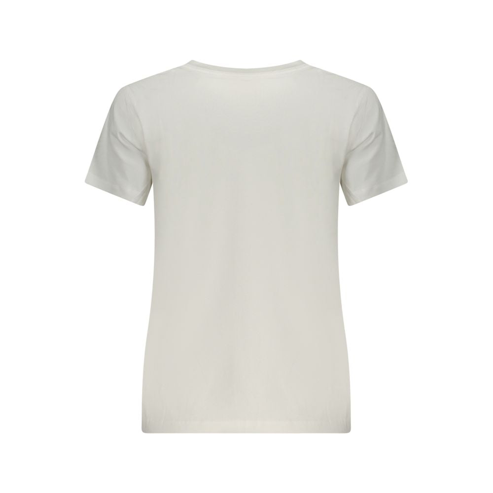 Pepe Jeans White Cotton Women T-Shirt Pepe Jeans