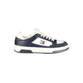 Tommy Hilfiger Bianco men's polyurethane sneaker with white design, casual athletic style, and brand logo details.