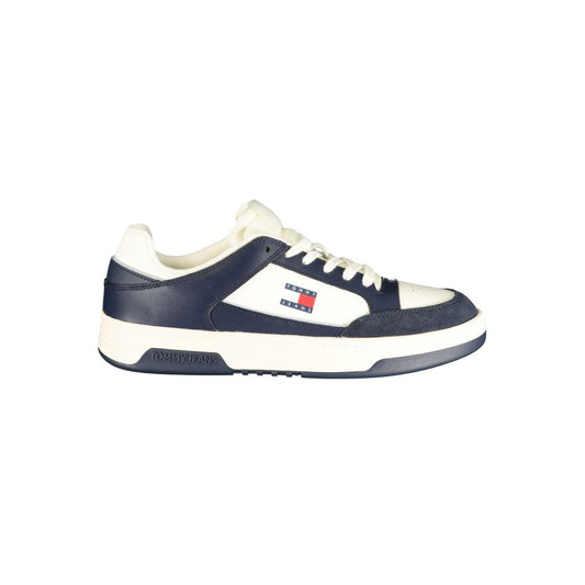 Tommy Hilfiger Bianco Polyurethane Men Sneaker Tommy Hilfiger