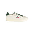 Tommy Hilfiger Bianco polyurethane men's sneaker with white upper and sporty design, stylish casual footwear.