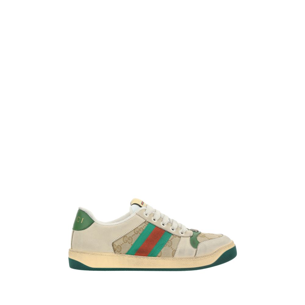 Gucci Multicolor Cotton Low Top Sneakers Gucci