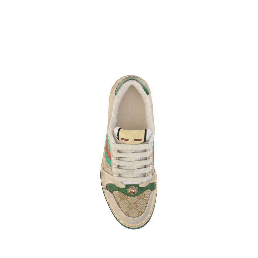 Gucci Multicolor Cotton Low Top Sneakers Gucci