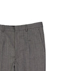 Prada Gray Wool Casual Pants