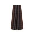 Burberry Brown Cotton Casual Pants Burberry