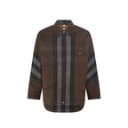 Burberry Brown Cotton Parka Burberry