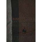 Burberry Brown Cotton Parka Burberry