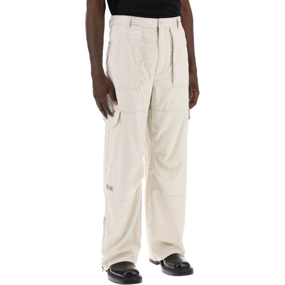 Acne Studios Beige Polyester Cargo Pants Acne Studios