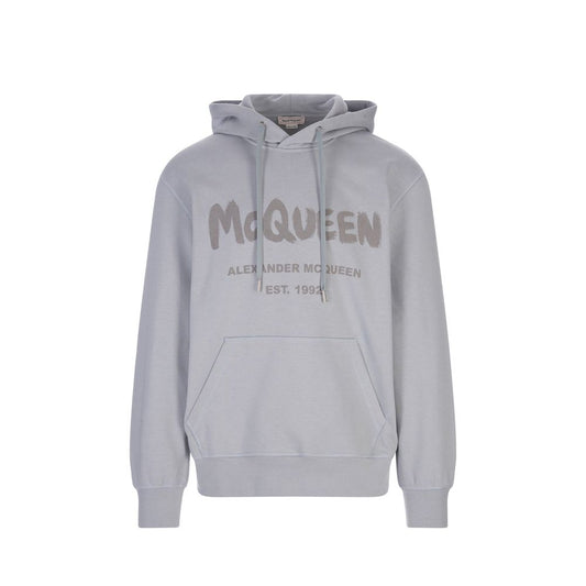 Alexander McQueen Gray Cotton Sweatshirt Alexander McQueen