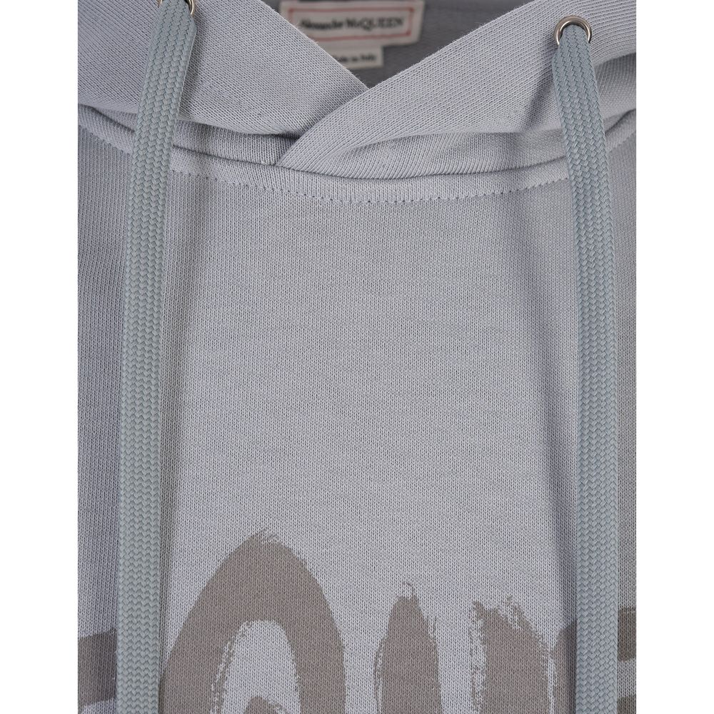 Alexander McQueen Gray Cotton Sweatshirt Alexander McQueen