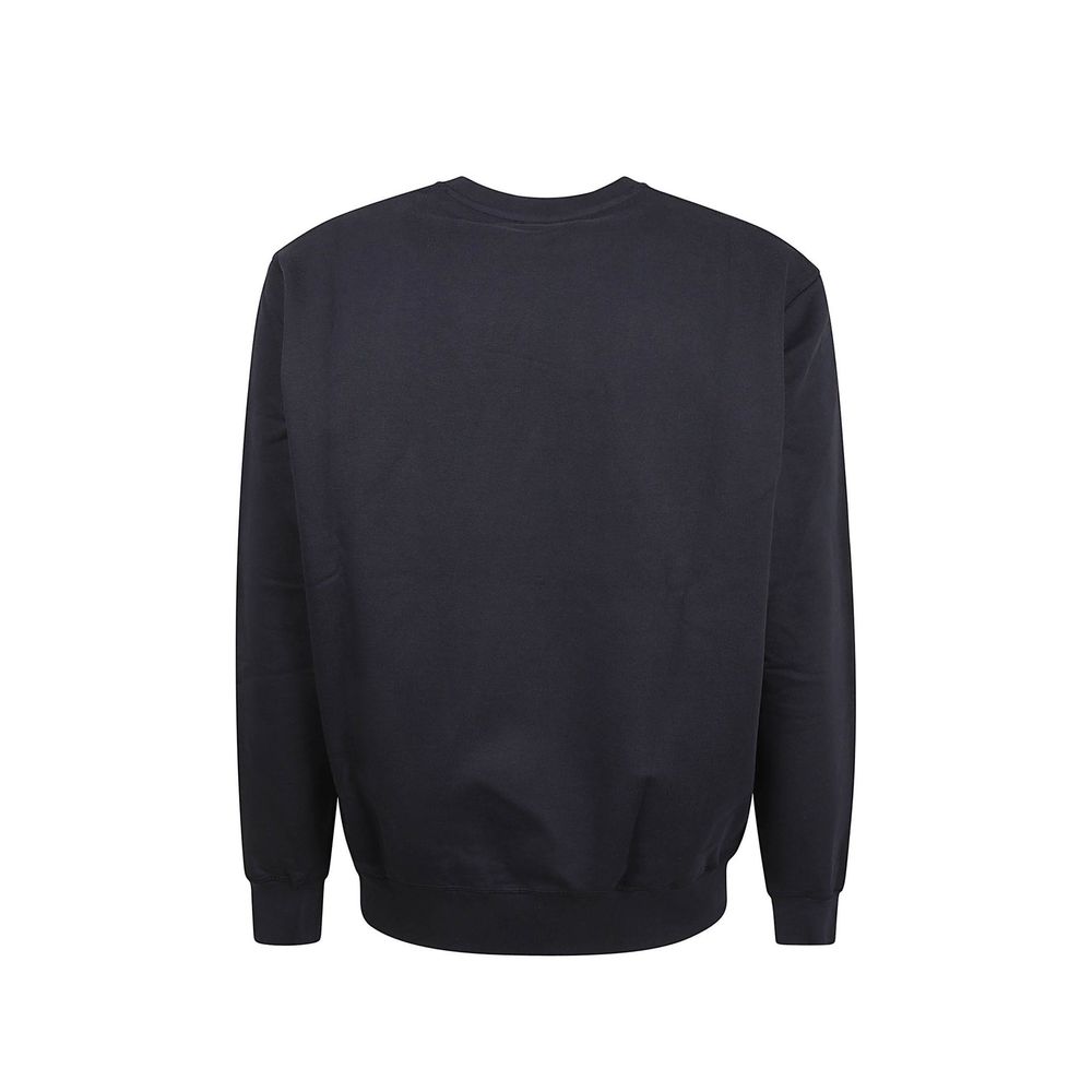 Alexander McQueen Blue Cotton Sweatshirt Alexander McQueen