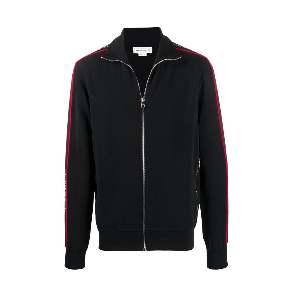 Alexander McQueen Black Viscose Sweatshirt Alexander McQueen