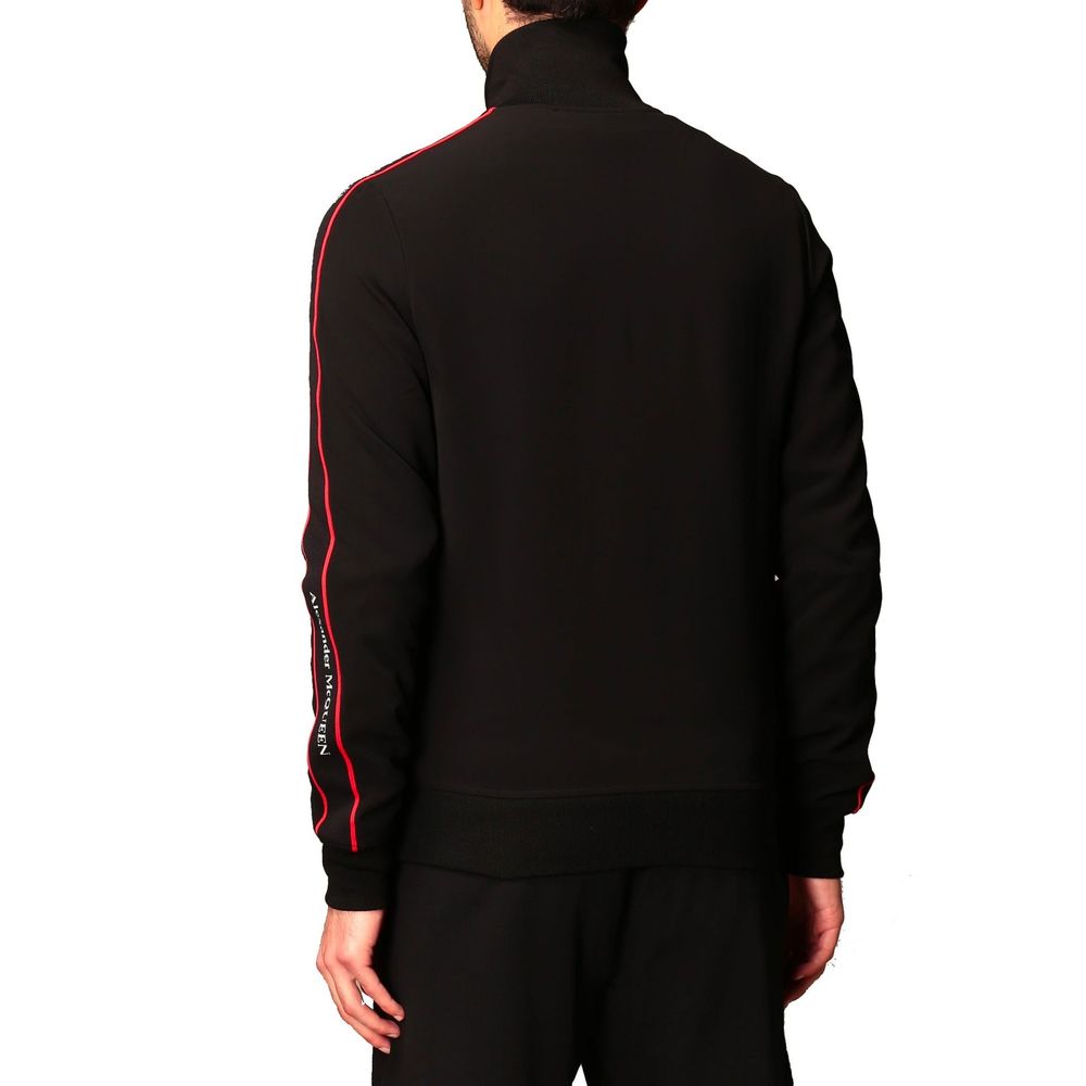 Alexander McQueen Black Viscose Sweatshirt Alexander McQueen