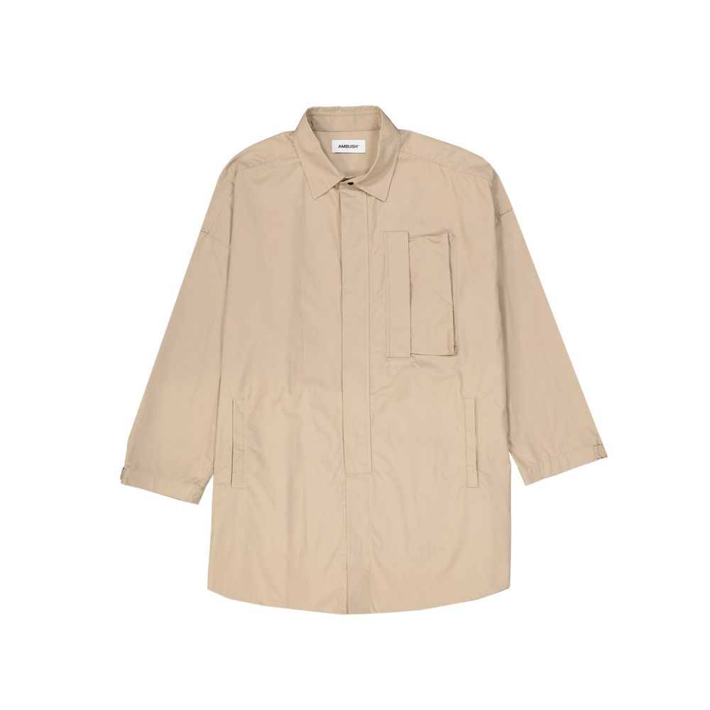Ambush Beige Cotton Coat Ambush