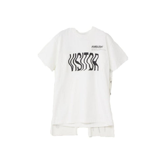 Ambush White Cotton T-Shirt Ambush