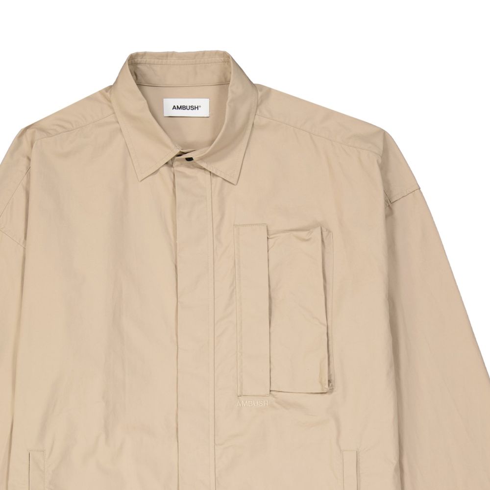 Ambush Beige Cotton Coat Ambush