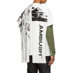 Ambush White Cotton T-Shirt Ambush
