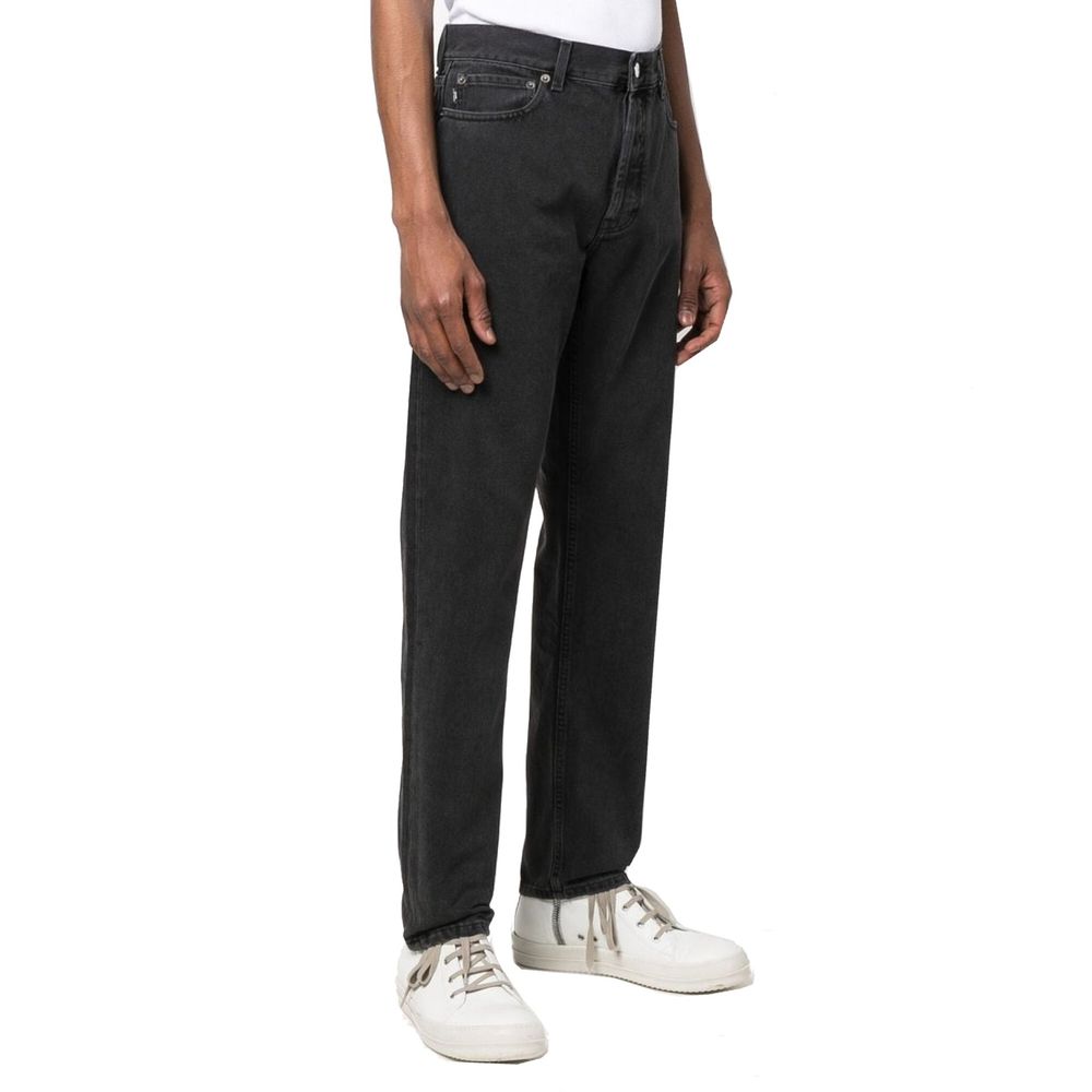 Ambush Black Cotton Slim Fit Jeans Ambush