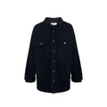 Ambush Blue Marabou Coat Ambush