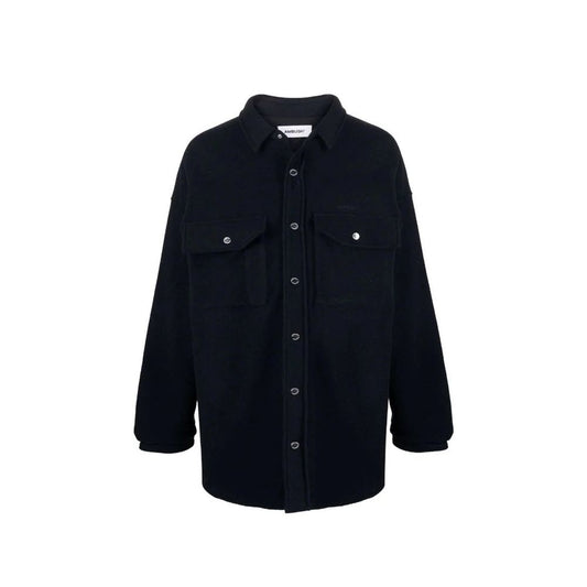 Ambush Blue Marabou Coat Ambush