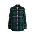 Burberry Bicolor Wool Pattern Shirt Burberry