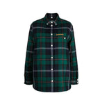 Burberry Bicolor Wool Pattern Shirt Burberry