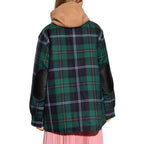 Burberry Bicolor Wool Pattern Shirt Burberry