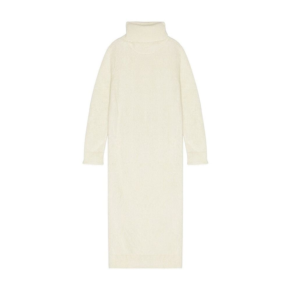 Saint Laurent White Mohair Sweatshirt Saint Laurent