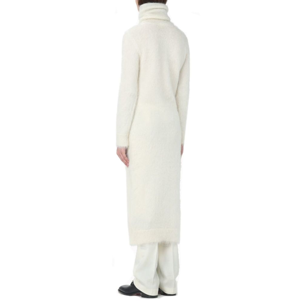 Saint Laurent White Mohair Sweatshirt Saint Laurent
