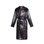 Saint Laurent Black Polyamide Coat Saint Laurent