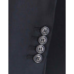 Saint Laurent Black Acetate Coat Saint Laurent