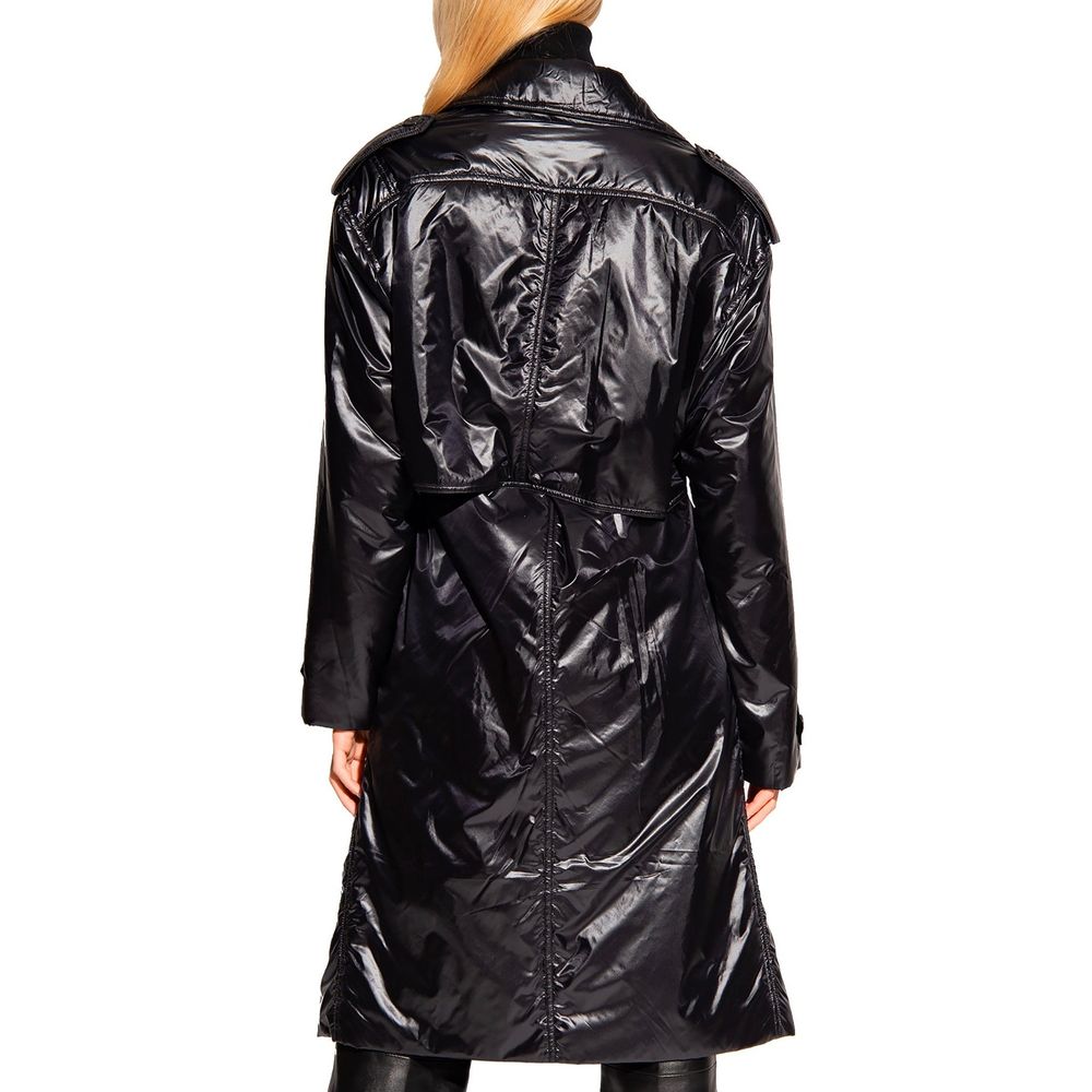 Saint Laurent Black Polyamide Coat Saint Laurent
