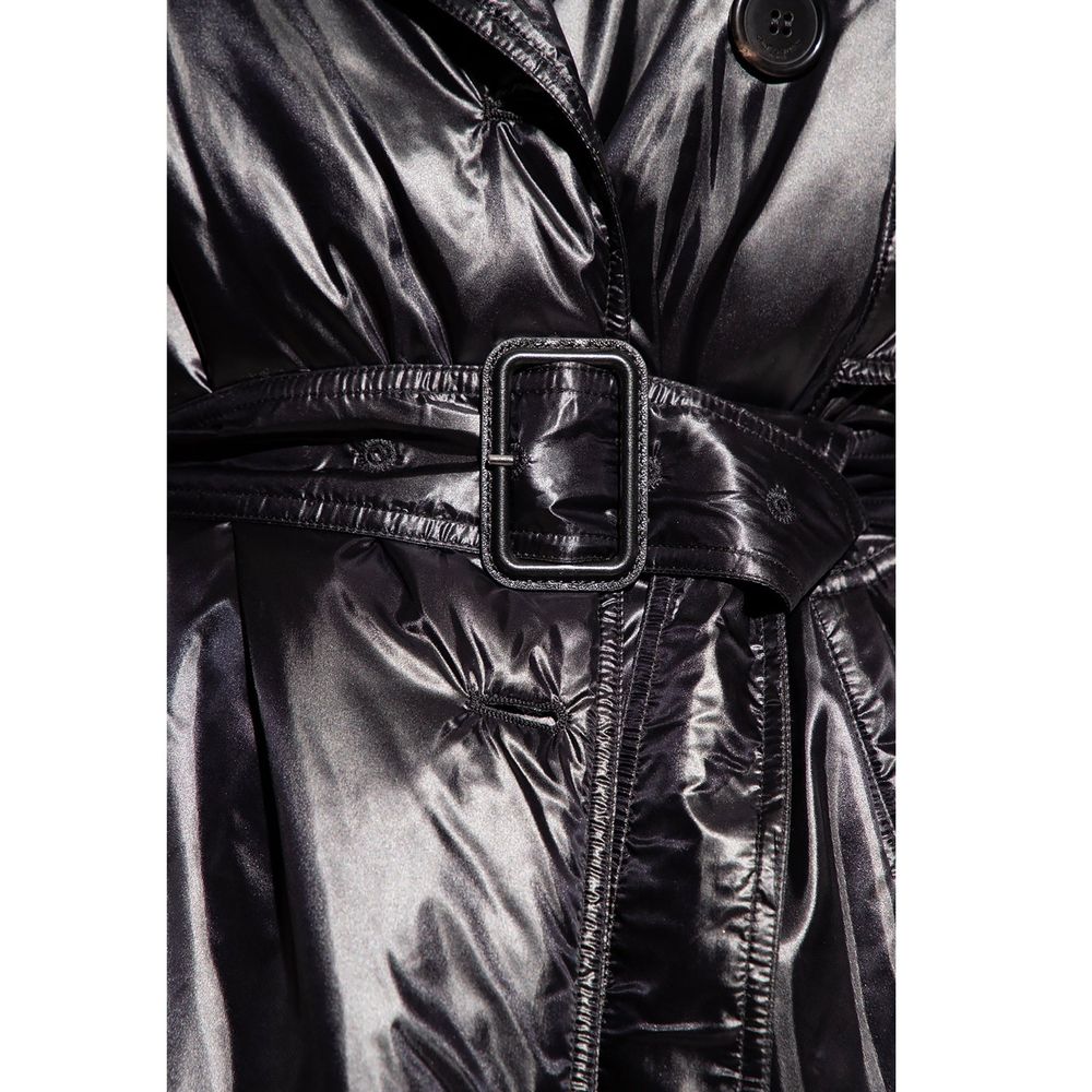 Saint Laurent Black Polyamide Coat Saint Laurent