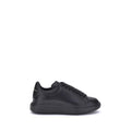 Alexander McQueen Black Calf Leather Bos Taurus Platform Sneakers Alexander McQueen
