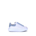 Alexander McQueen Blue Calf Leather Bos Taurus Platform Sneakers Alexander McQueen