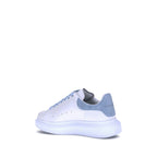 Alexander McQueen Blue Calf Leather Bos Taurus Platform Sneakers Alexander McQueen