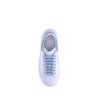 Alexander McQueen Blue Calf Leather Bos Taurus Platform Sneakers Alexander McQueen
