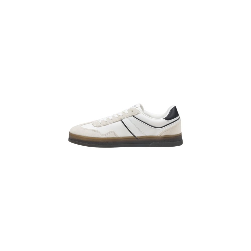 Tommy Hilfiger Jeans Black Leather Low Top Sneakers Tommy Hilfiger Jeans