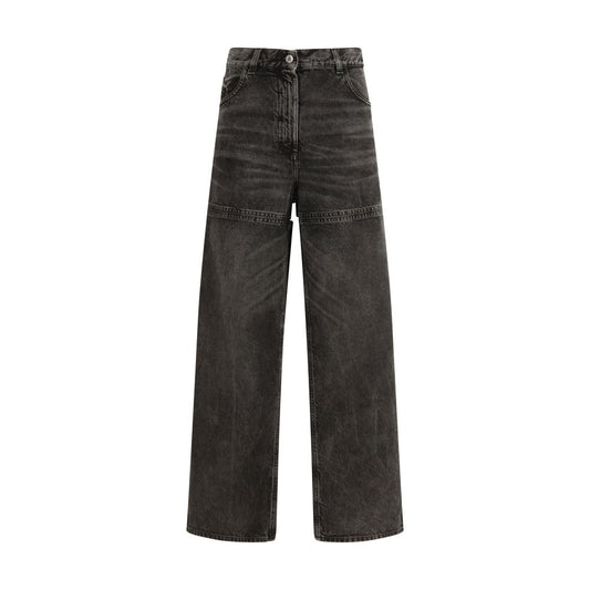 The Attico Black Cotton Jeans Denim The Attico